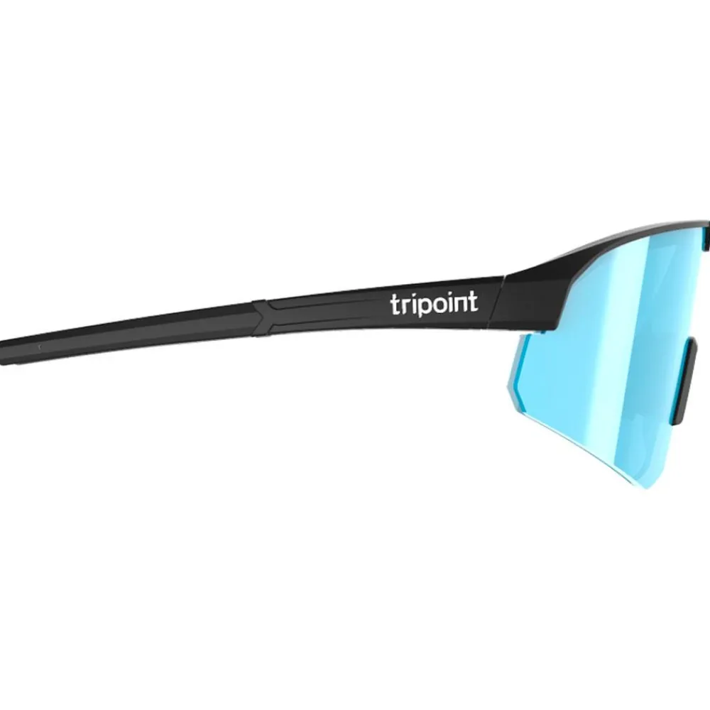 Lunettes de soleil Lake Victoria Matt Black Brown Ice Blue Multi Femme Lunettes Femme