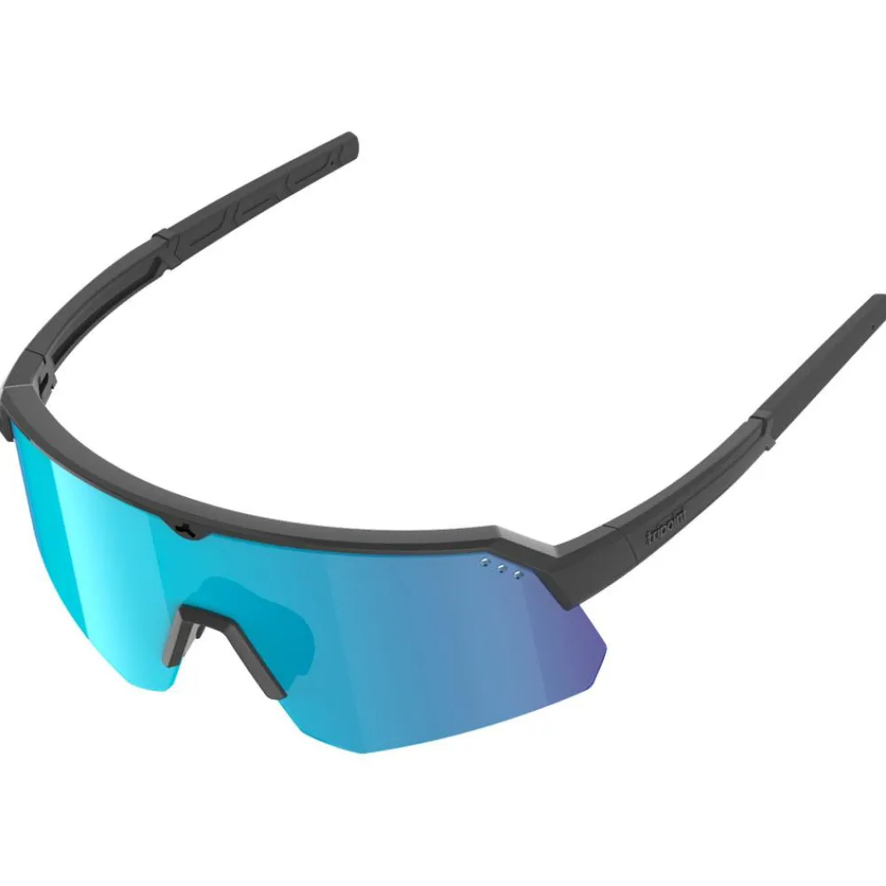 Sale Lunettes de soleil Treriksroset Matt Black Smoke Blue Multi Femme Lunettes Femme|Lunettes Photochromiques