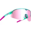 Clearance Lunettes de soleil Lake Victoria Small Transparent Turquoise Pink Multi Femme Lunettes Femme