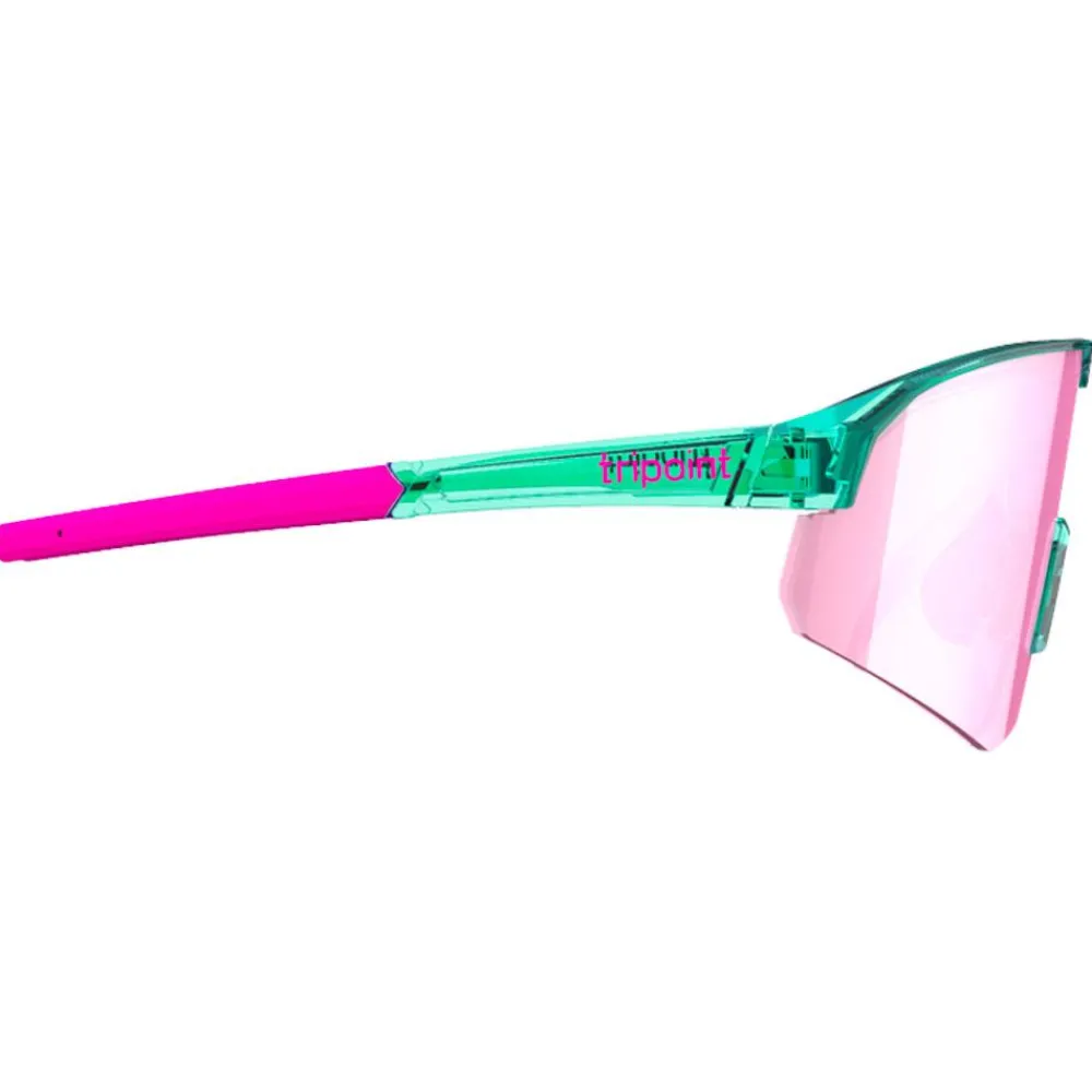 Clearance Lunettes de soleil Lake Victoria Small Transparent Turquoise Pink Multi Femme Lunettes Femme