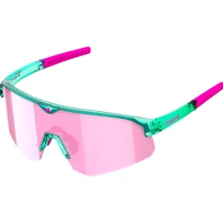 Clearance Lunettes de soleil Lake Victoria Small Transparent Turquoise Pink Multi Femme Lunettes Femme