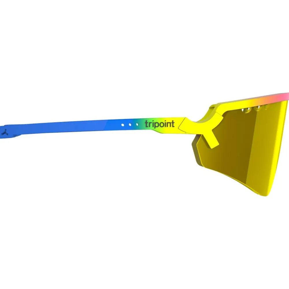 Outlet Lunettes de soleil Chobe Multi Color Brown Yellow Multi Femme Lunettes Femme