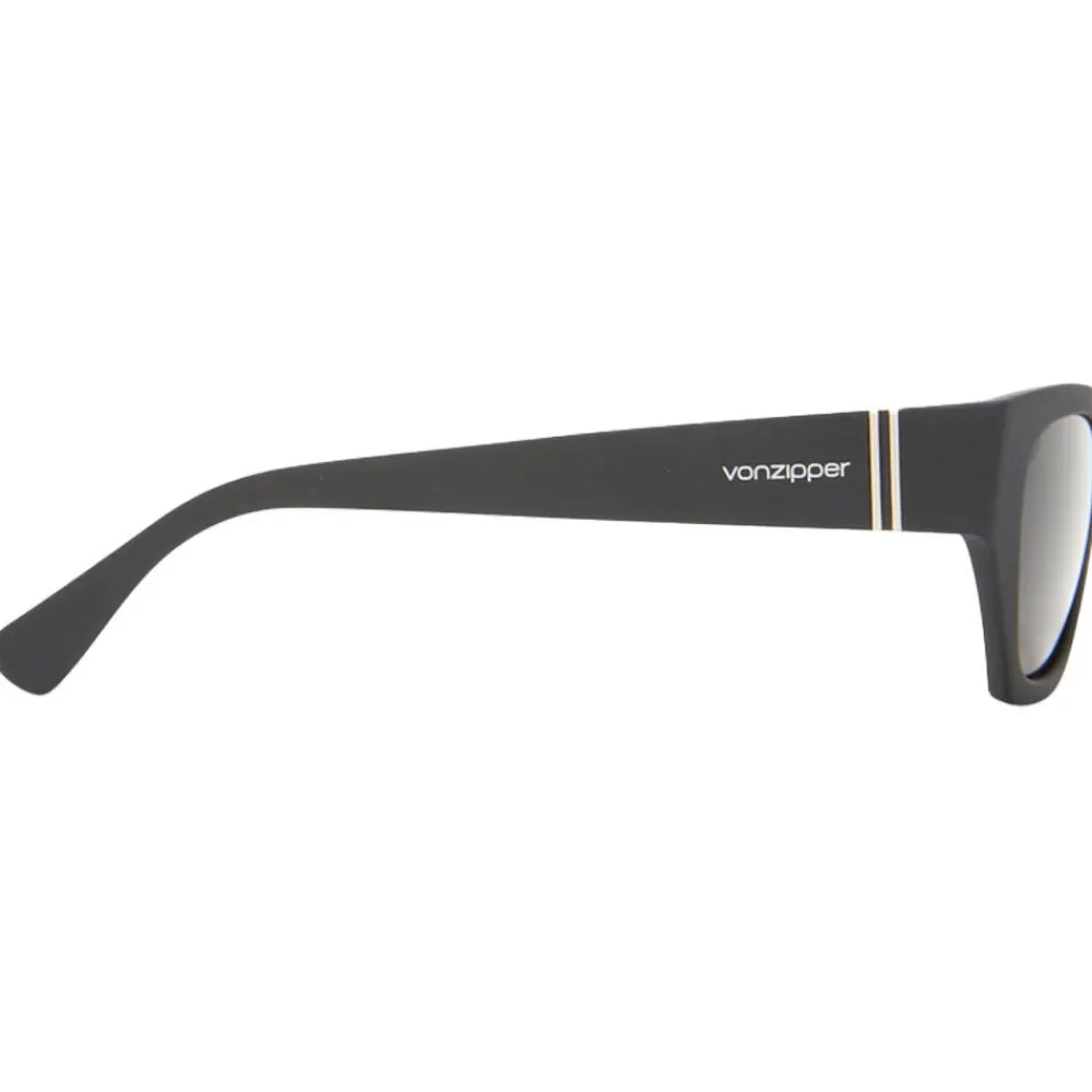 Lunettes Femme<Von Zipper Lunettes de soleil Stray Black Gloss Grey