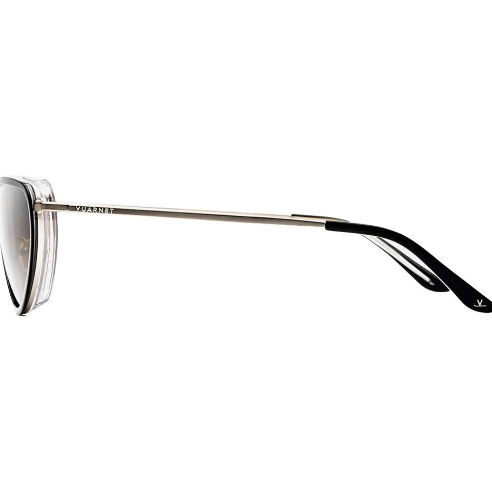 New Lunettes de soleil Storm Noir Cristal Skilynx Femme Lunettes Femme