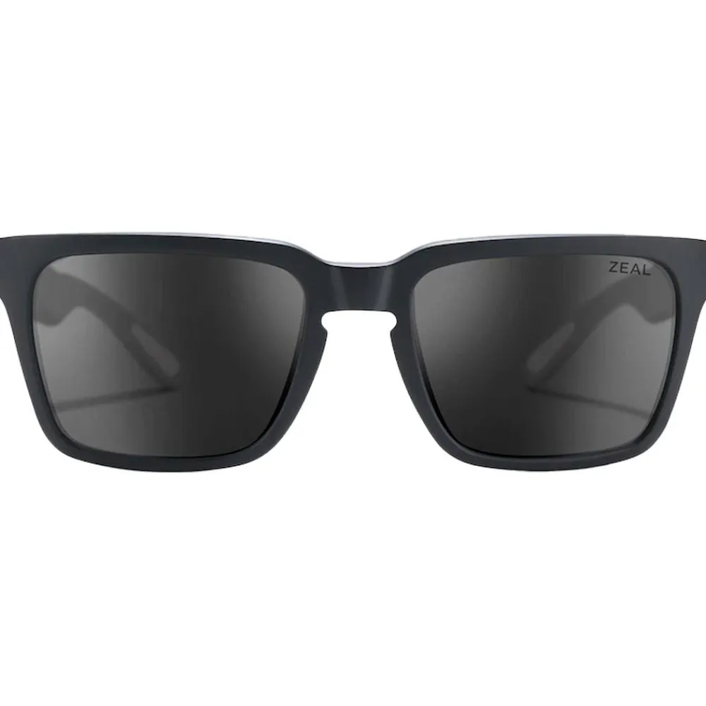 Lunettes Polarisées|Lunettes Femme<Zeal Lunettes de soleil Howland Matte Black Ellume Dark Grey Polarized