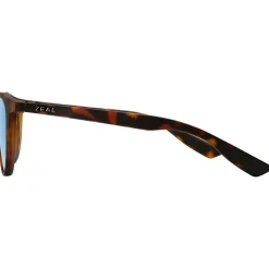 Outlet Lunettes de soleil Juno Matte Tortoise Ellume Polarized Horizon Blue Femme Lunettes Femme|Lunettes Polarisées
