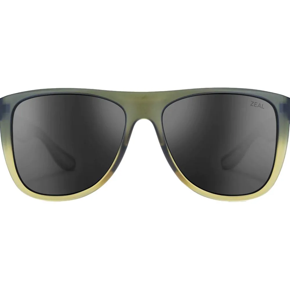 Lunettes Femme|Lunettes Polarisées<Zeal Lunettes de soleil Minturn Olive Green Ellume Polarized Dark Grey
