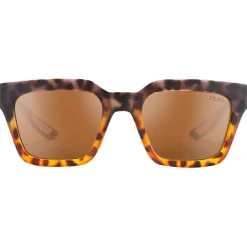 Lunettes Femme|Lunettes Polarisées<Zeal Lunettes de soleil Rowen Matte Grey Dark Havana Ellume Copper Polarized