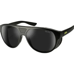 Lunettes Femme|Lunettes Polarisées<Zeal Lunettes de soleil Selkirk Matte Black Ellume Polarized Dark Grey