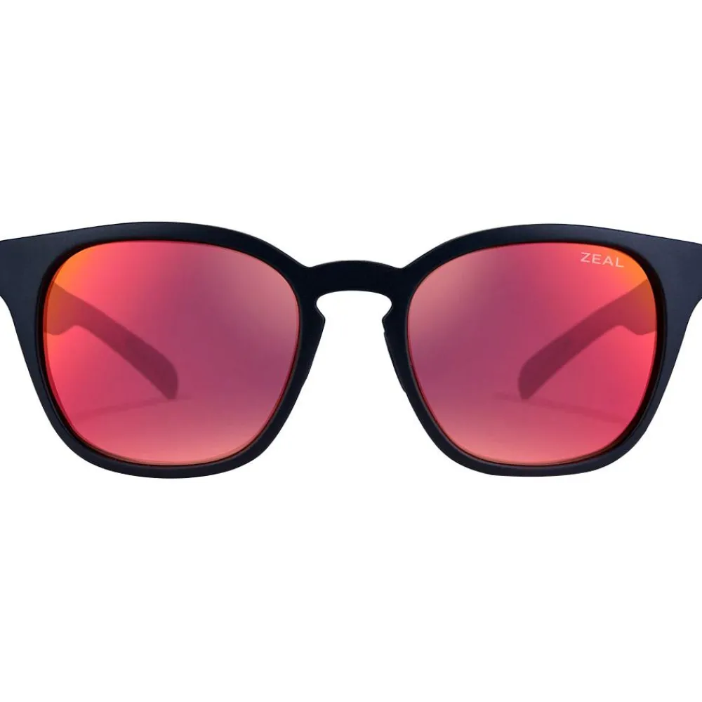 Lunettes Femme|Lunettes Polarisées<Zeal Lunettes de soleil Windsor Matte Black Ellume Polarized Phoenix