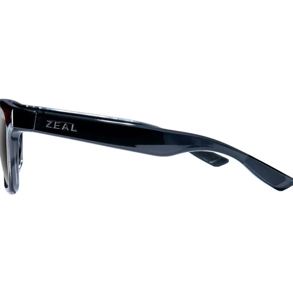 Lunettes Femme|Lunettes Polarisées<Zeal Lunettes de soleil Whittier Transparent Dark Grey Ellume Polarized Dark Grey
