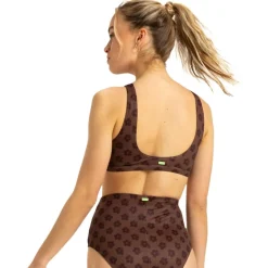 Boardshort - Maillot De Bain<Roxy Maillot de bain Pro Wave - Bikini Top Chocolate Plum Polka