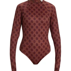 Boardshort - Maillot De Bain<Roxy Maillot de bain Pro Wave - Maillot de bain 1 pièce Chocolate Plum Polka