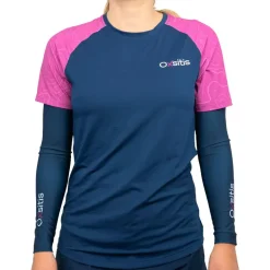 Manchettes de trail Origin Marine Prune T-Shirt Trail|Vêtements De Trail