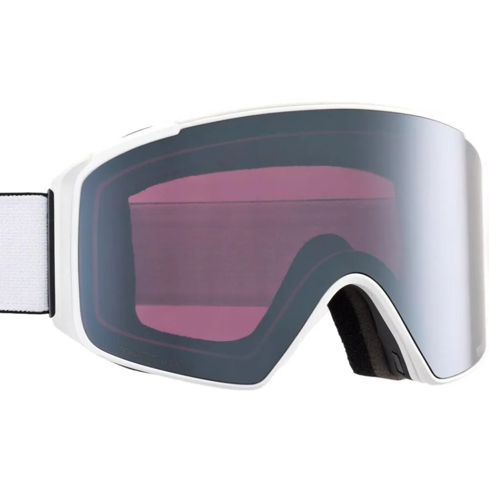 Masques Femme|Masques Homme<Anon Masque de Ski M4S Cylindrical MFI White Perceive Sunny Onyx + Perceive Variable Violet