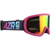 Masques Enfant<AZR Masque de Ski Flash Jr Mat Fushia Full Rose Multicouche