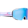 Online Masque de Ski Meteor Otg Blanche Mate Full Bleu Glacier Multicouche + Jaune Femme Masques Femme|Masques Homme