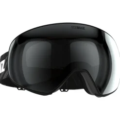 Online Masque de Ski Floz Matte Black Brown Silver Mirror Femme Masques Homme|Masques Porteur De Lunettes
