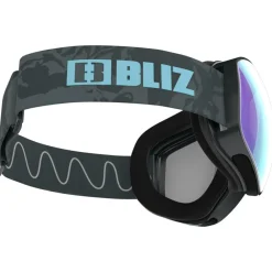 Masques Homme|Masques Porteur De Lunettes<Bliz Masque de Ski Floz Matte Grey Smoke Ice Blue Multi