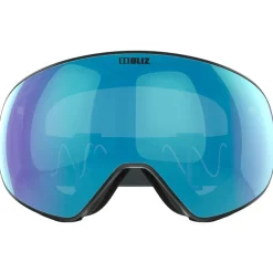 Masques Homme|Masques Porteur De Lunettes<Bliz Masque de Ski Floz Matte Grey Smoke Ice Blue Multi