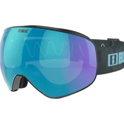 Masques Homme|Masques Porteur De Lunettes<Bliz Masque de Ski Floz Matte Grey Smoke Ice Blue Multi