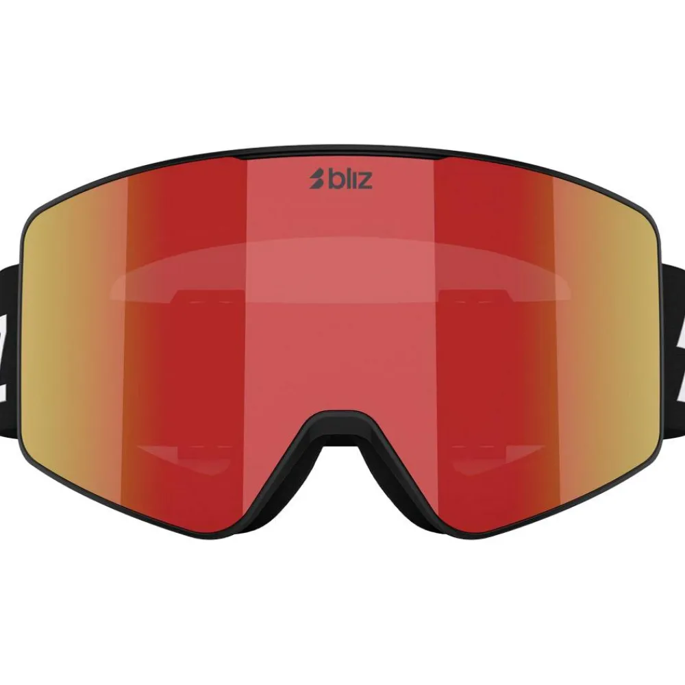 New Masque de Ski G001 Matte Black Brown Red Multi Femme Masques Homme|Masques Porteur De Lunettes