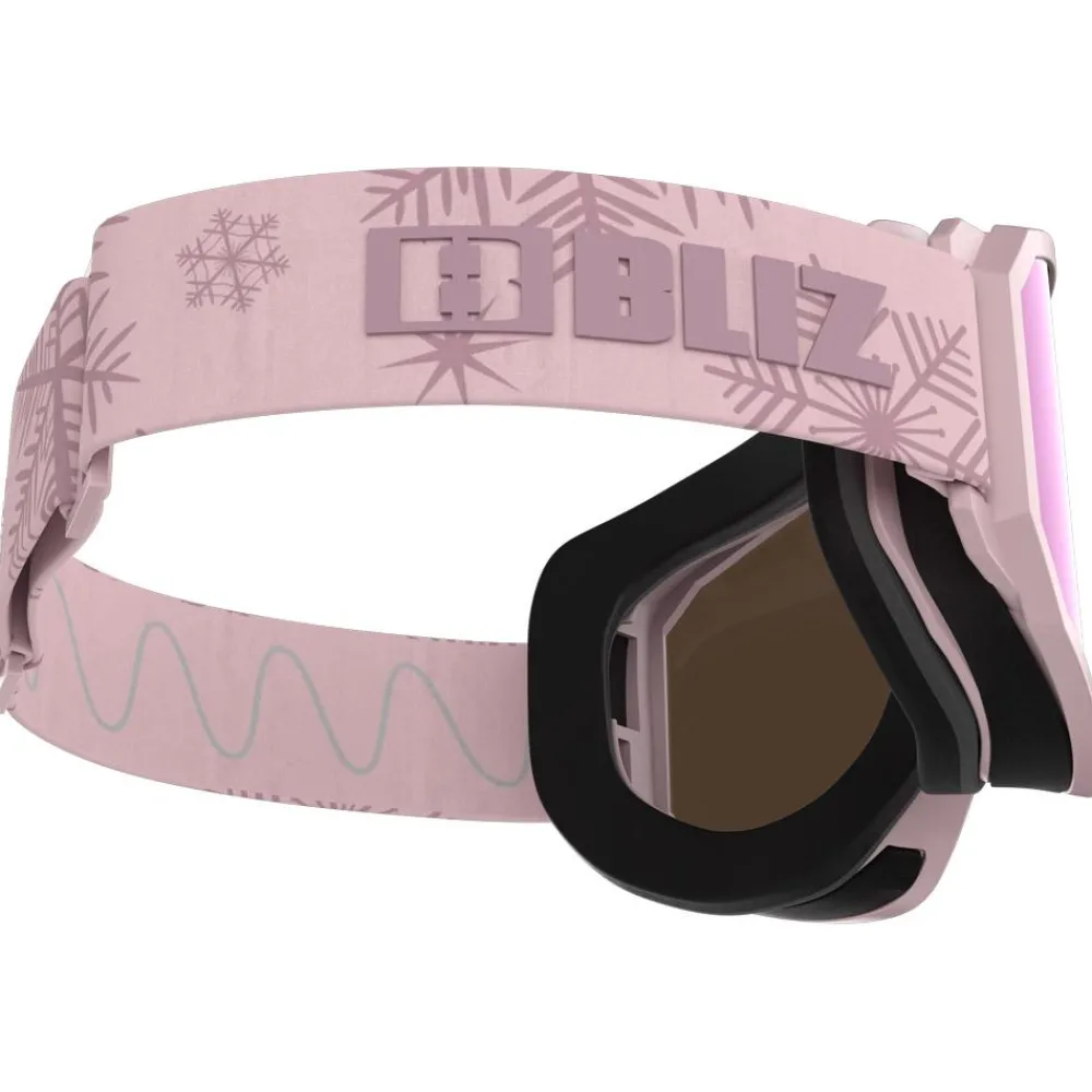 Online Masque de Ski Rave Jr Matte Pink Brown Pink Multi Enfant Masques Enfant