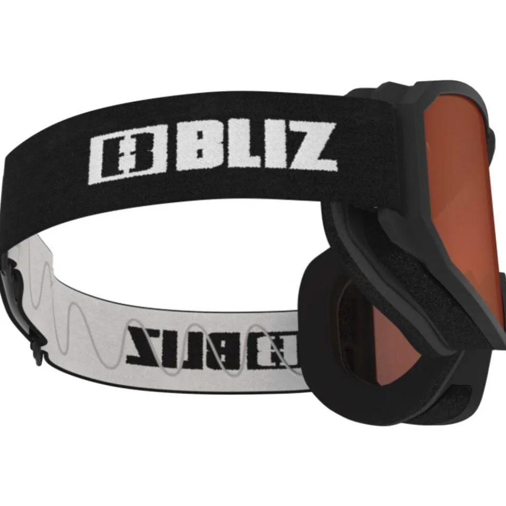 Masques Enfant<Bliz Masque de Ski Rave Jr Matt Black Orange