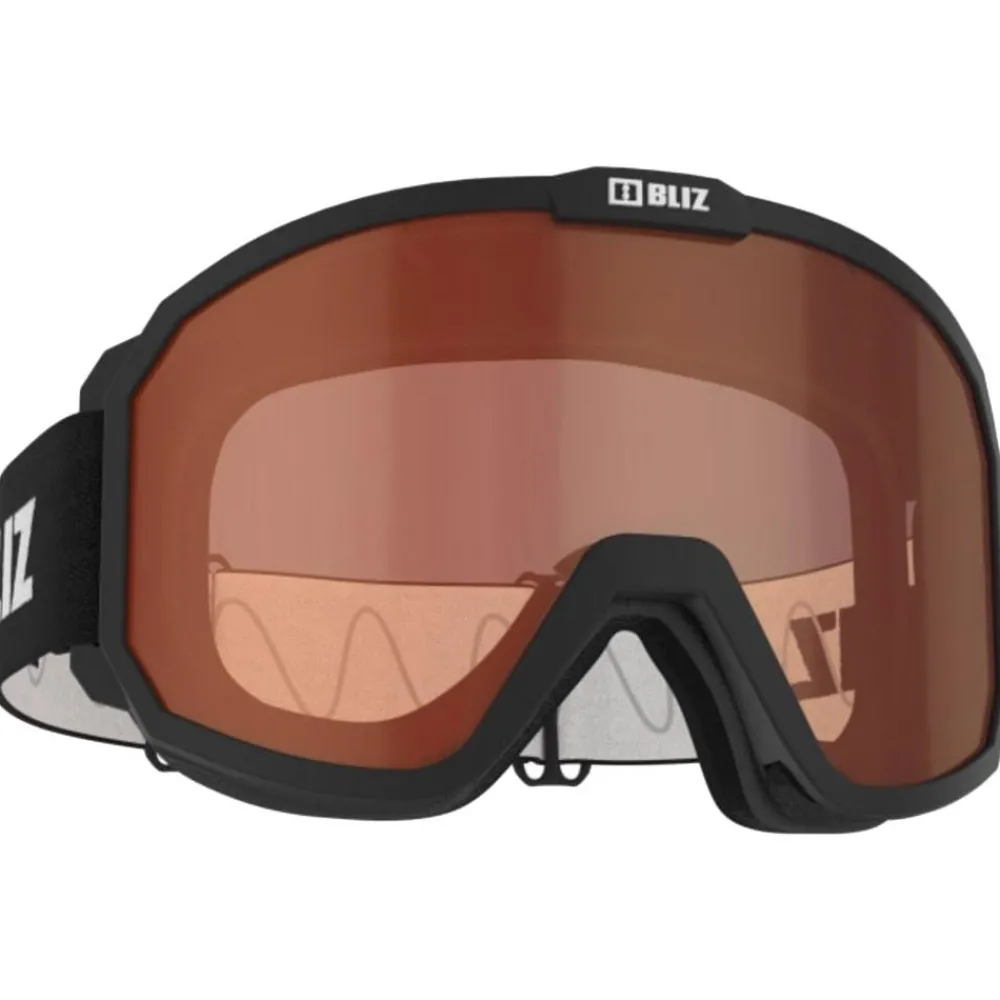 Masques Enfant<Bliz Masque de Ski Rave Jr Matt Black Orange