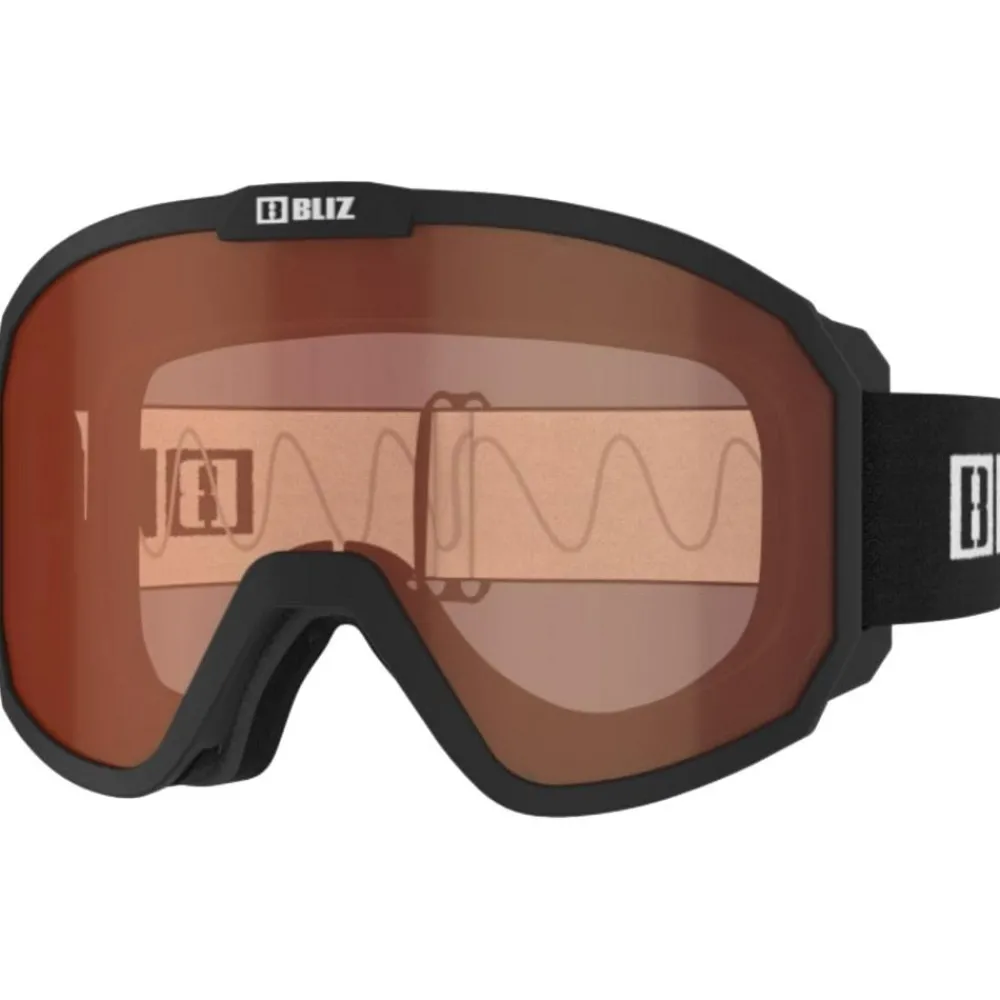 Masques Enfant<Bliz Masque de Ski Rave Jr Matt Black Orange