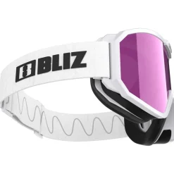Masques Femme|Masques Homme<Bliz Masque de Ski Rave Matte White Brown Pink Multi