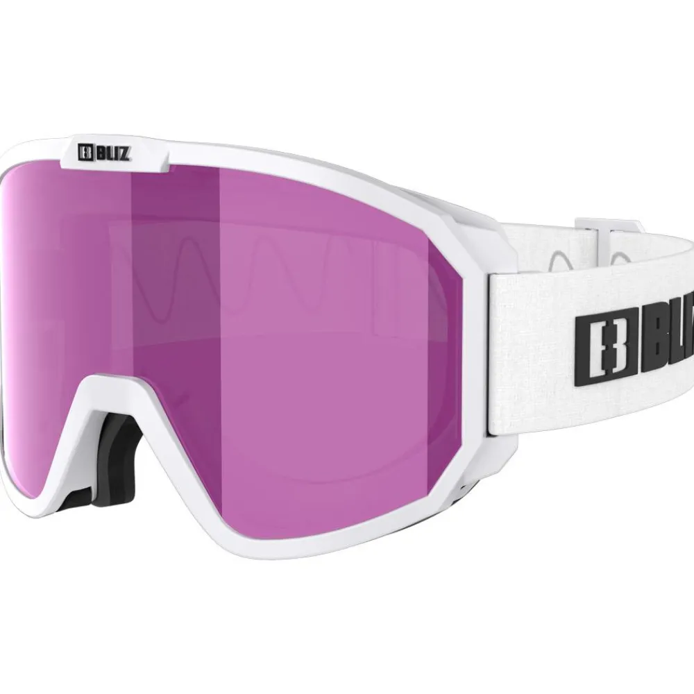 Masques Femme|Masques Homme<Bliz Masque de Ski Rave Matte White Brown Pink Multi