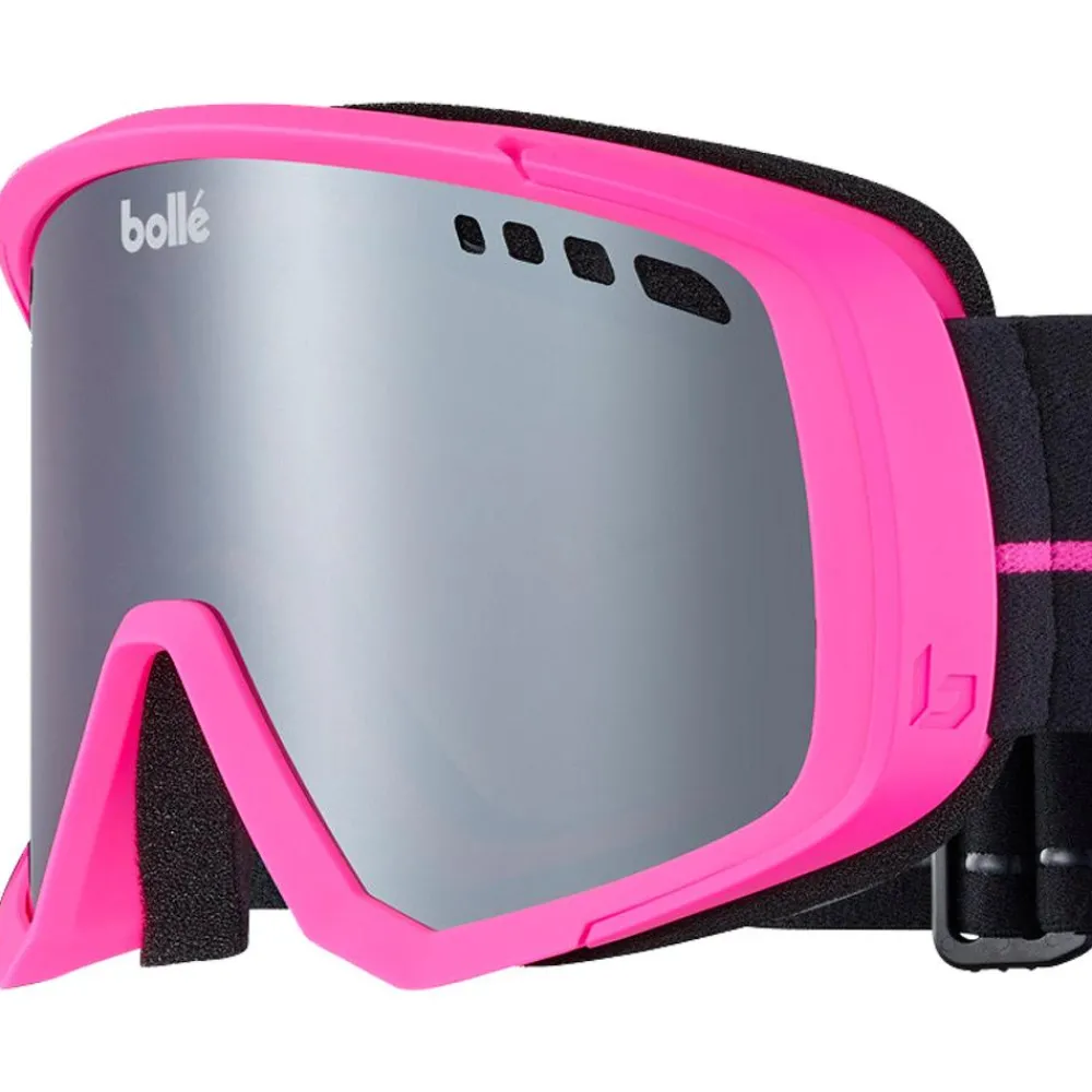 Masques Homme<Bollé Masque de Ski Mammoth Pink Heritage Matte Black Chrome