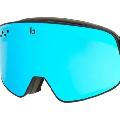 Clearance Masque de Ski Nevada Black Corp Matte Light Vermillon Blue Semi-Polarized Homme Masques Homme