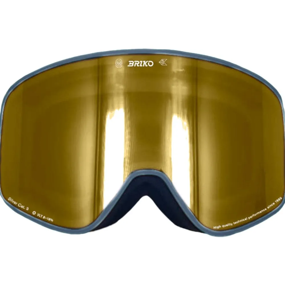 Clearance Masque de Ski Chino Sharp Lite Graphic Pickled Bluewood Orange Base Gold Mirror Femme Masques Femme|Masques Homme