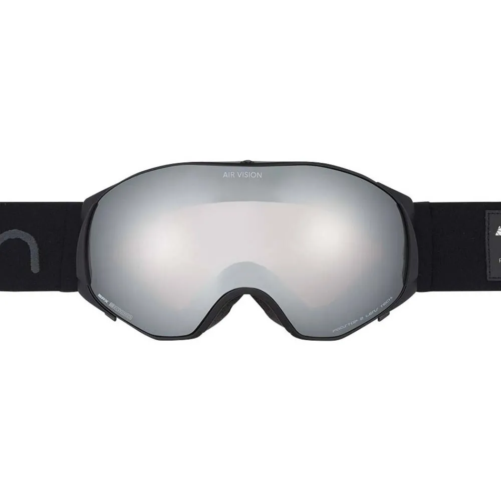 Sale Masque de Ski Air Vision Otg Mat Black Silver Spx 3000 Femme Masques Femme|Masques Homme