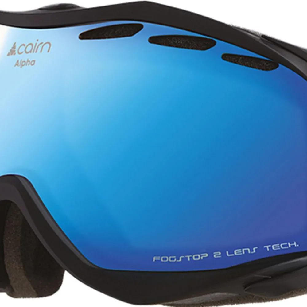 Discount Masque de Ski Alpha Mat Black Blue Mirror Spx 3000 Ium Homme Masques Homme