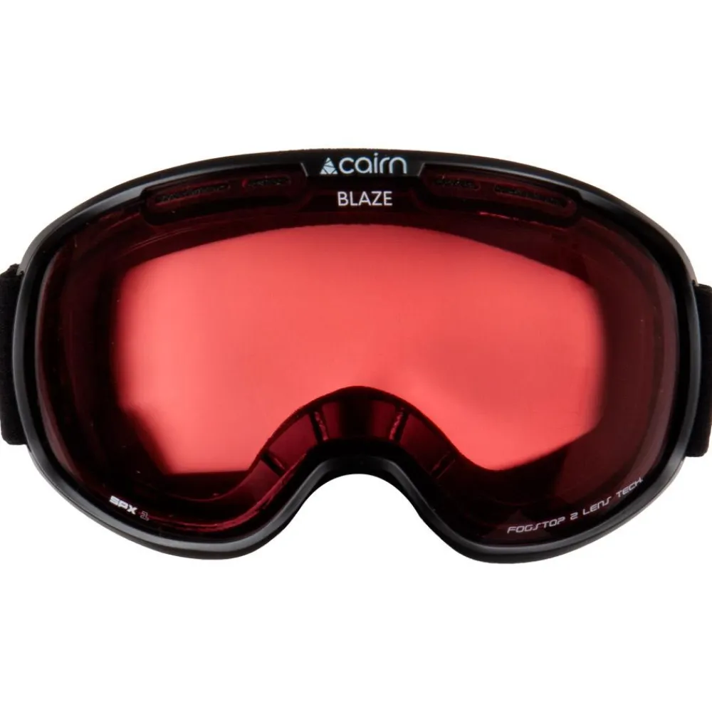 Outlet Masque de Ski Blaze L Mat Black Cat.1 Pink Femme Masques Femme|Masques Homme