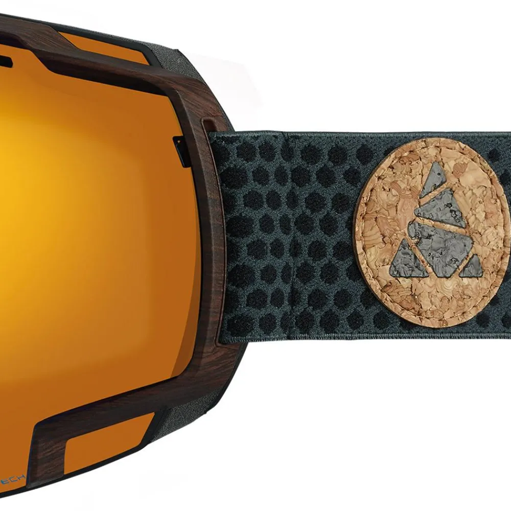 Sale Masque de Ski Mercury Mat Black Wood Spx 3000 Ium Homme Masques Porteur De Lunettes|Masques Homme