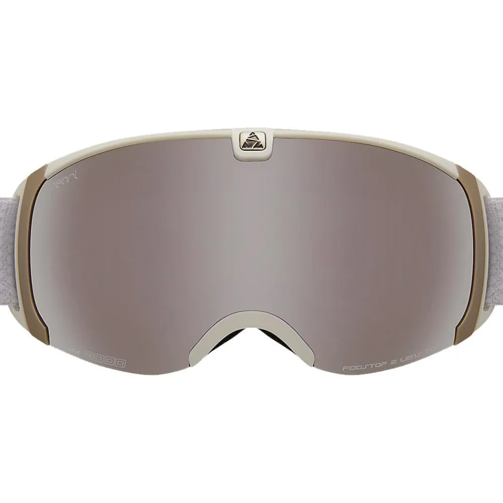 Masques Femme<Cairn Masque de Ski Pearl Mat White Silver Spx 3000