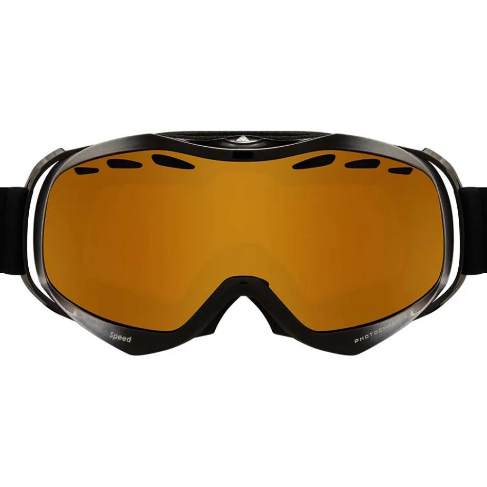 Online Masque de Ski Speed Shiny Black Shiny Silver Photochromic Femme Masques Photochromiques|Masques Femme