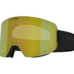 Masques Femme|Masques Homme<Cebe Masque de Ski Striker 2 L Black Gold Mirror