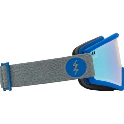 Discount Masque de Ski Hex Flood Blue Yellow Blue Chrome + Dark Grey Femme Masques Homme|Masques Femme