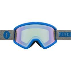 Discount Masque de Ski Hex Flood Blue Yellow Blue Chrome + Dark Grey Femme Masques Homme|Masques Femme