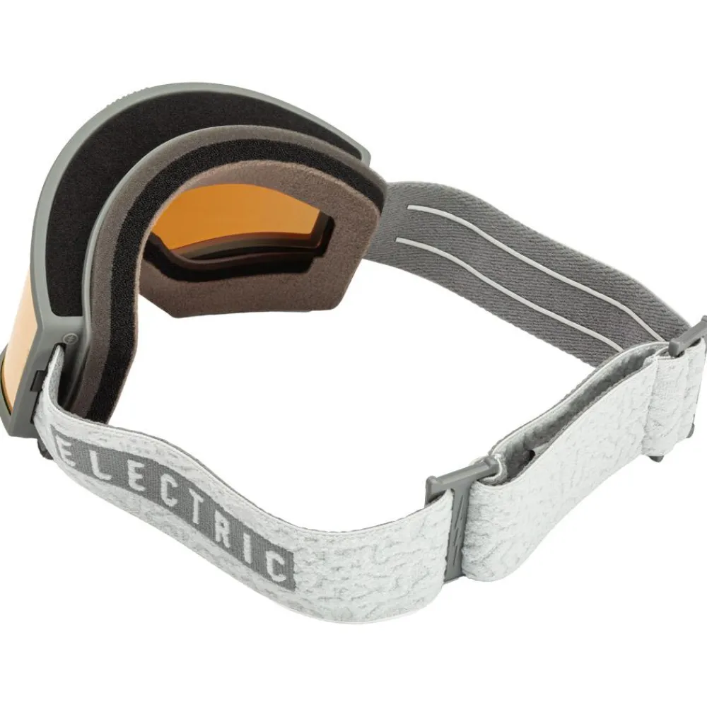 Masques Porteur De Lunettes|Masques Homme<Electric Masque de Ski Kleveland Flood Smoke Gold Chrome + Yellow