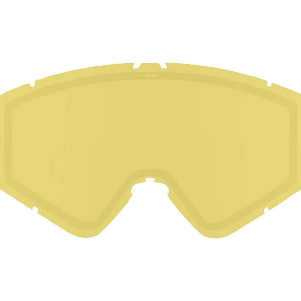 Masques Porteur De Lunettes|Masques Homme<Electric Masque de Ski Kleveland Flood Smoke Gold Chrome + Yellow