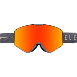 Discount Masque de Ski Kleveland II Auxin Grey Auburn Red Femme Masques Porteur De Lunettes|Masques Femme