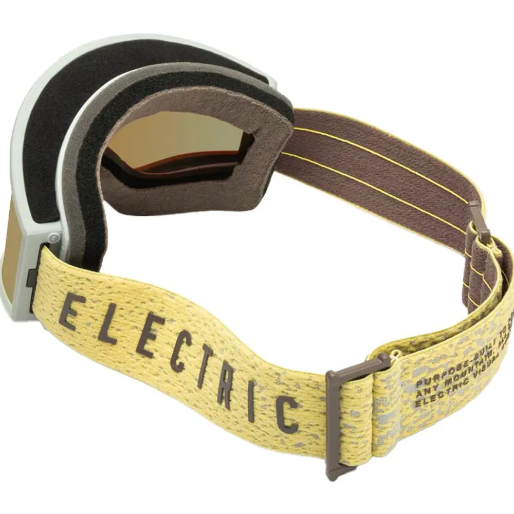 Masques Homme|Masques Porteur De Lunettes<Electric Masque de Ski Kleveland S Canna Speckle Gold Chrome