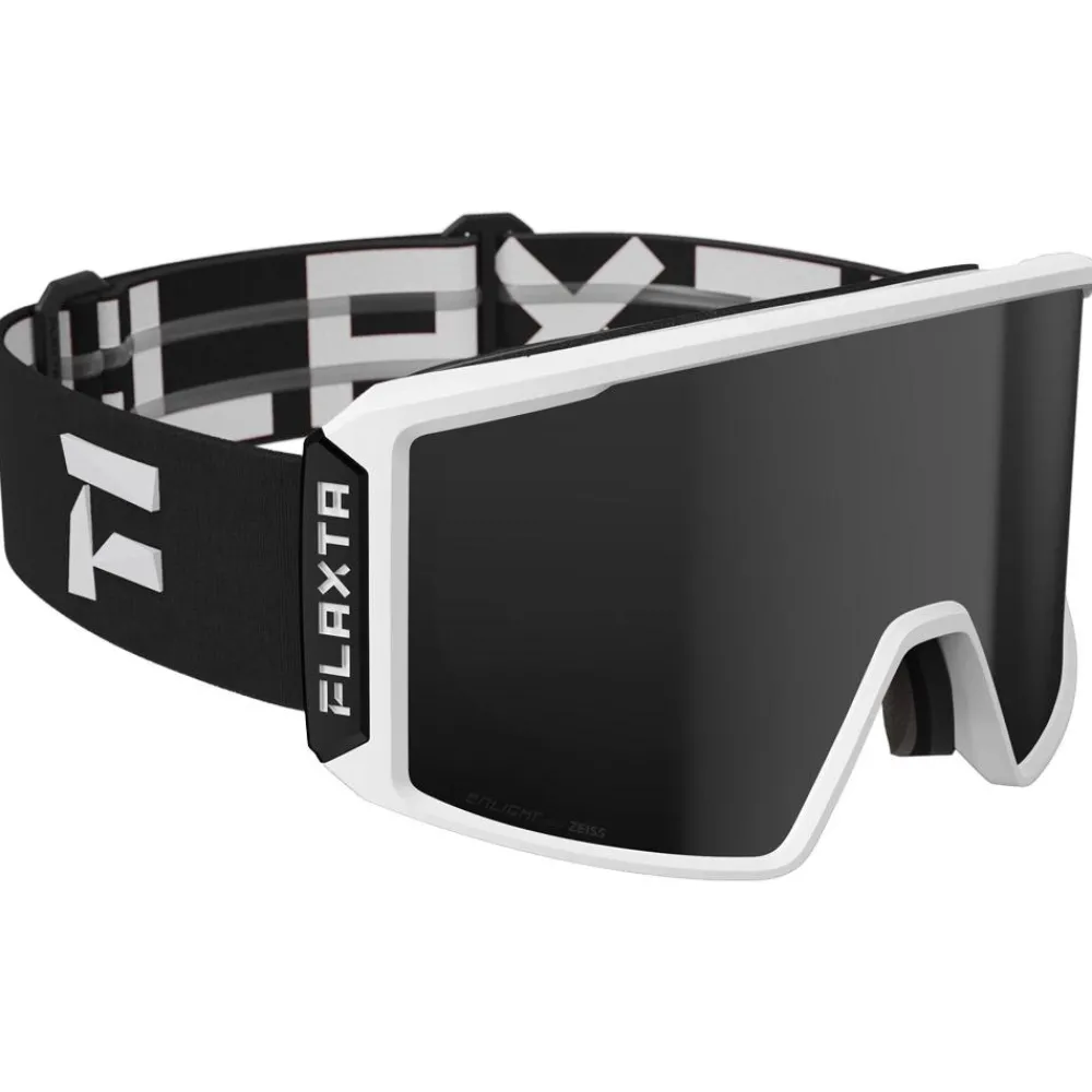 Hot Masque de Ski Evoke Black White Black Mirror Lens Femme Masques Femme|Masques Homme