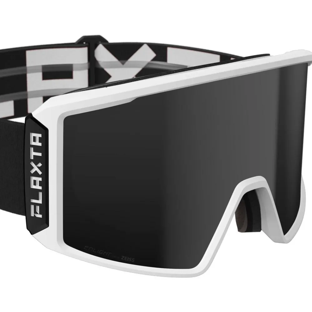 Hot Masque de Ski Evoke Black White Black Mirror Lens Femme Masques Femme|Masques Homme